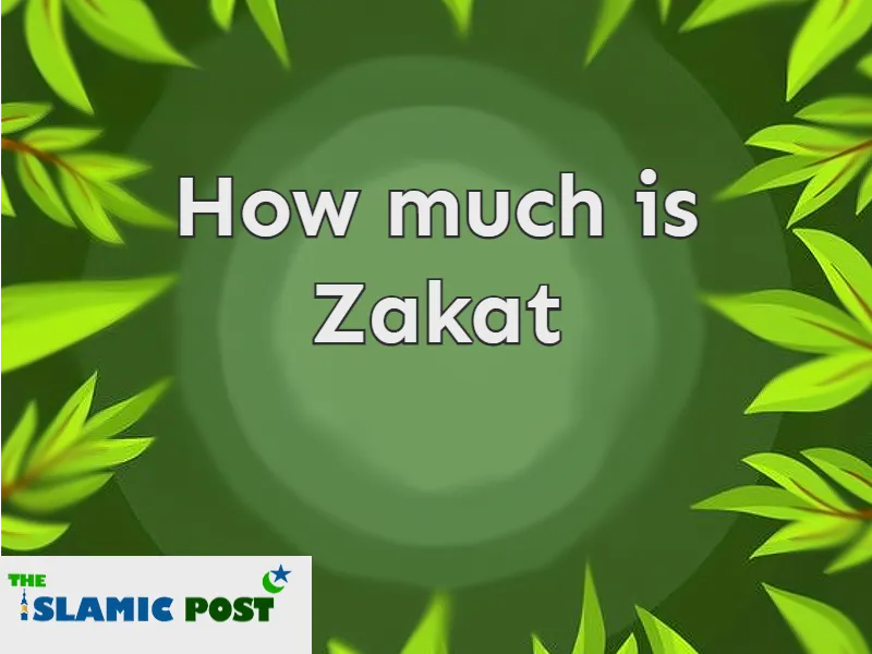 How much is Zakat